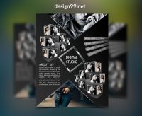 Photo Studio Flyer Design, Photography Flyer, Studio Flyer