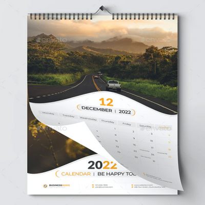 Wall Calendar 2022, Wall Calendar design,