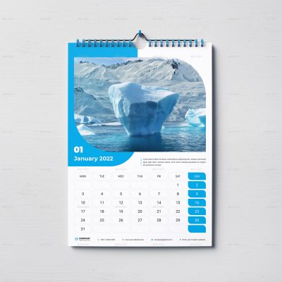 Print Ready Calendar, Wall Calendar