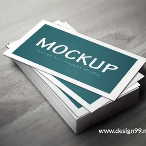 PSD Business Card Mockup