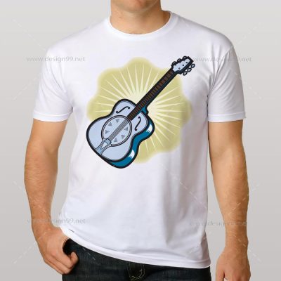t-shirt Design, Free t-shirt Design, t-shirt design template, t-shirt, white t shirt design, vintage t-shirt design, guitar t-shirt, guitar t-shirt design